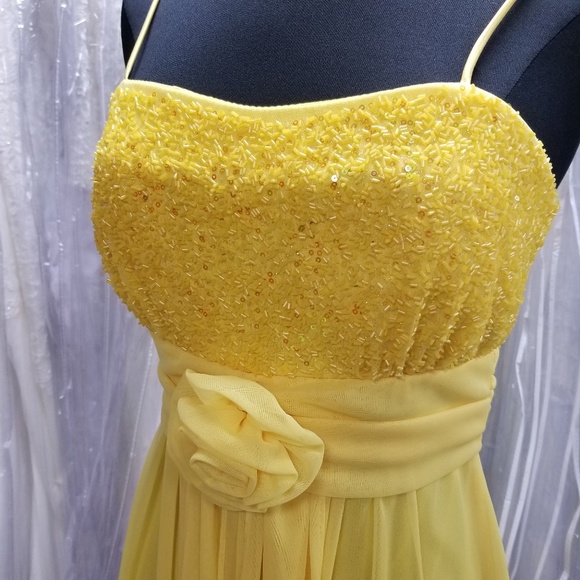 Canary Yellow Dress - Picture 2 of 4